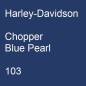 Preview: Harley-Davidson, Chopper Blue Pearl, 103.